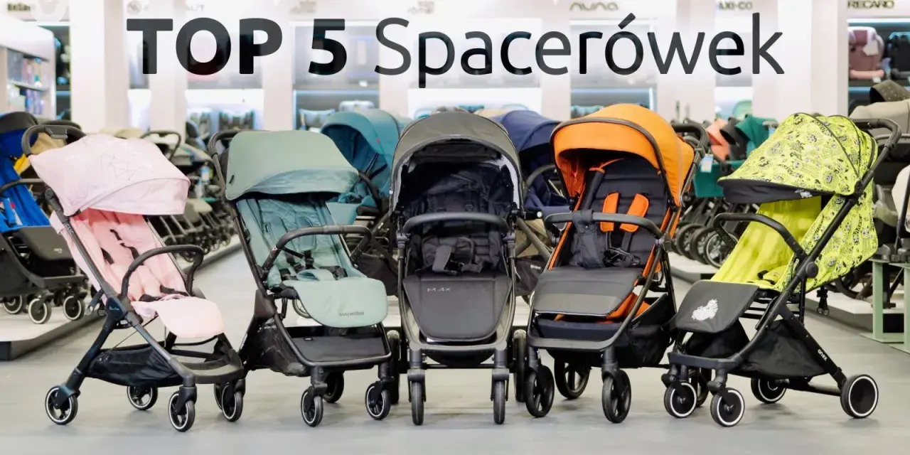 TOP 5 spacerówek do samolotu: ranking najlżejszych i najmniejszych wózków idealnych w podróż.