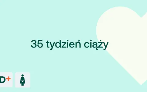 35 tydzień ciąży. Waga dziecka w tym okresie jest już znacząca, zbliżając się do pełnej dojrzałości.